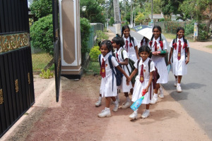 Children coming home